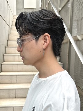 ニコ トウキョウ 渋谷(nico TOKYO) センターパート/サイドパート/ニュアンスパーマ／アップバング