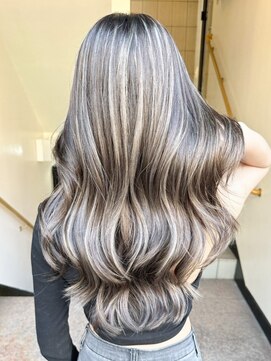 ヘアーサロン アモル(HAIR SALON Amor) ハイライトレイヤーカットダブルカラーイルミナカラー縮毛矯正