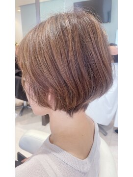 アメイジングヘアー 美沢店(AMAZING HAIR) ショート×ハイライト