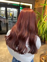 タオ(tao)&nbsp;ブリーチなしボルドーカラー