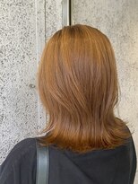 銀座ラボ 千葉店(LA BO) ブリーチなしオレンジベージュ
