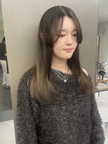 ローレンアオ(LOREN AO)&nbsp;【LOREN AO】レイヤーカット/オリーブベージュ/ベージュカラー