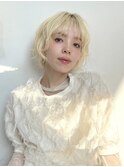 ボブレイヤー×ブロンドヘア　TS-51