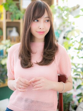 カバーヘア ブリス 川口(COVER HAIR bliss) インナーカラー斜めバングフレンチガーリーc6川口20代30代40代