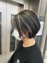 アパートメント オブ ソロン 市川(The Apartment of Solon)&nbsp;ハイライト/白髪ぼかし/ショートボブ/レイヤーカット