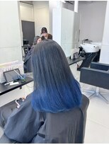 アライブ ハラジュク(ALIVE harajuku) 【ALIVE 夕貴】ブルーグラデーションカラー