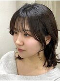 小顔顔周りカット　髪質改善　博多美容室
