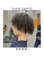 シーム(seam.)&nbsp;ゆるツイストパーマ