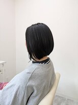 ガーネットプラス(Garnet+)&nbsp;前下がりボブ☆髪質改善カラー