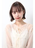 【ai.自由が丘】くびれボブ　大人かわいい　切りっぱなしボブ