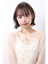 リアン(lien) 【ai.自由が丘】くびれボブ　大人かわいい　切りっぱなしボブ