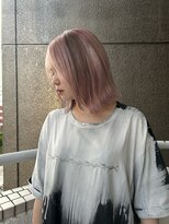 イエナ 渋谷(IENA)&nbsp;デザインカラーブロックカラーピンクブラウン