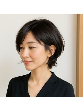 スープレックス ヘアーデザイン(SOUPREX HAIR DESIGN) 大人ナチュラルショートボブ 20代 30代 40代 50代 60代