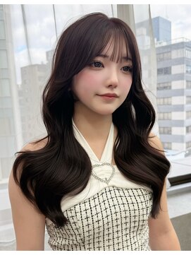 ボタン ハカタ(VOTAN hakata) 博多美容室/ピンクブラウン/ダブルカラー/韓国ヘア