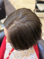 キャラ 池袋本店(CHARA)&nbsp;脱白髪染め！白髪ぼかしカラー◎透明感グレージュ【池袋】