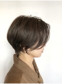 ショート/前髪あり/ひし形ショート【kapok 茗荷谷】