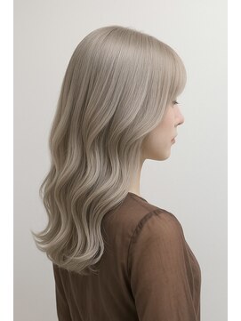 ミー 岡崎(mii) miiシルバーグレージュ[岡崎/稲熊/ブリーチ/デザインカラー]