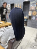 ラウル(Laulu)&nbsp;着物ヘア/ダークアッシュ/ミディアムレイヤーカット/佐倉