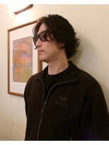 ヒントステーション フォーメンズ(HINTSTATION for Men's)&nbsp;〈浅草 半個室〉 メンズボブ/ニュアンスパーマ