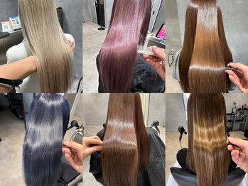 エディー(HEDI)の写真/"HEDIのストレート"なら、ダメージレスでまとまりのある艶髪に!!丁寧なカウンセリングと施術で理想を実現!