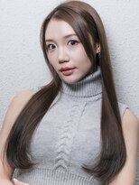 イリ 大阪(ili) レイヤーカット/ブリーチなし/ココアブラウン/髪質改善