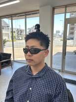 岡田理髪処&nbsp;ナチュラルショートフェード