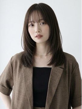 キビト(kibito) ワンカールセミロングレイヤーカット新宿若松河田曙橋30代40代