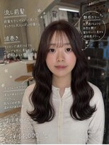 シークス(SYKTH.)&nbsp;波巻き×チョコレートブラウン