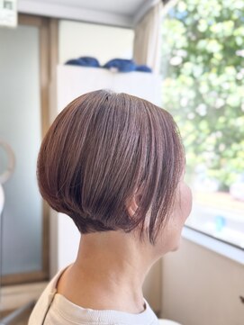 シュヴー 築地(CHEVEUX) 【築地】髪質改善/ショートボブ/ショート/丸みショート