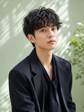 にもう 神戸三宮 MEN'S HAIRxスパイラルパーマxダウンバング