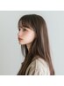 光色イルミナカラー(白髪染め可)+プレミアムトリートメント+カット