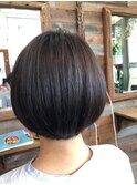 伸ばしかけ/大人ボブ/小顔
