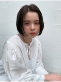ナチュラル内巻きボブ