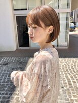 リタ(Lita)&nbsp;奇跡の小顔！　耳かけ丸みボブ　フェザーバング　伸ばしかけ