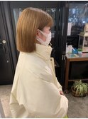 ぱっつんボブ