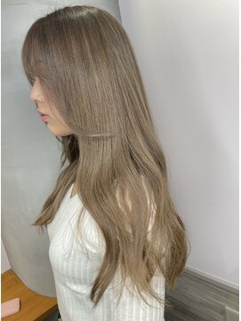 リーオオサカ(Lee Osaka) 【Lee大阪店】ミルクティーブラウンベージュ/新出奈津樹