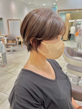 アッシュ 豊田店(Ash) 横顔美人ショート×ココアベージュ