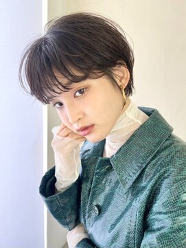 シータ(sheta) 【表参道sheta/中澤】マッシュショートカーキグレージュボブ