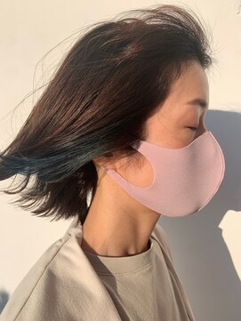 イーストハムアネーロ(EAST HAM anello) イヤリングカラー/オリーブグレー