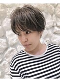 Moana【二俣川】#マッシュショート#パーマ#20代30代40代50代