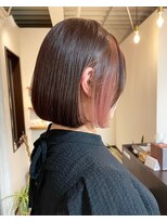 リノナ(Linona) ☆小顔効果カット インナーカラー 髪質改善 ハイライト 韓国