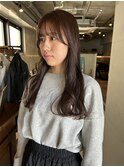 ブリーチなしベージュカラー