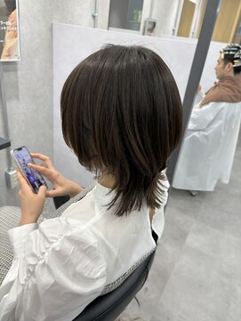 ヘアサロン ドットプラス 町田店(dot. plus) 【三輪 紗弓】ウルフカット