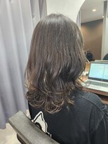 テーラヘアー 土気あすみが丘店(TELA HAIR)&nbsp;外ハネミディアム×アッシュベージュ