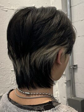 ノラ ヘアーサロン(NORA HAIR SALON) 韓国シースルーセンターパートインナーデザインカラー