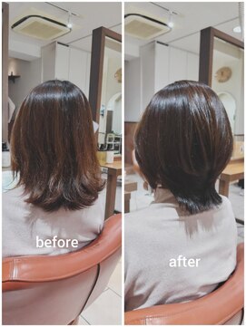 ネオリーブチノ 登戸店(Neolive cino) 【髪質改善カラー】酸熱トリートメントカラー