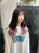 ヴァイス 渋谷店(VAICE)&nbsp;ペールラベンダーのグラデーションカラー