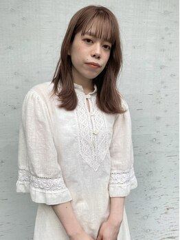 コルプア(corpua)の写真/【高崎問屋町駅徒歩3分】カット＋オーダーメイドカラー＋marbbマイクロバブル＊頭皮からケアして艶感UP♪