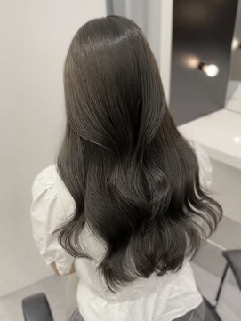 エトバイイオエ(et by ioe) 黒髪/ボブルフ/ネビージュ/小顔/ワンレン/髪質改善/グレージュ