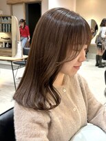 ヒビヲ(HIBIO)&nbsp;ブラウンカラーミルクティーベージュブリーチなしダブルカラー